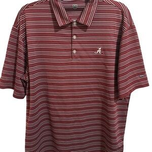 Alabama crimson tied Nike dry fit polo XL